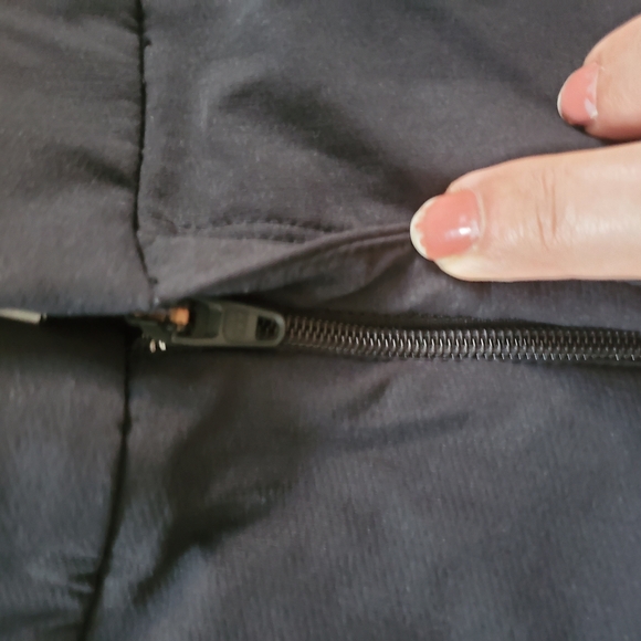 Athleta 6 Pockets Elastic On Waist Skinny Pants - Black Sz 6 - Picture 12 of 16